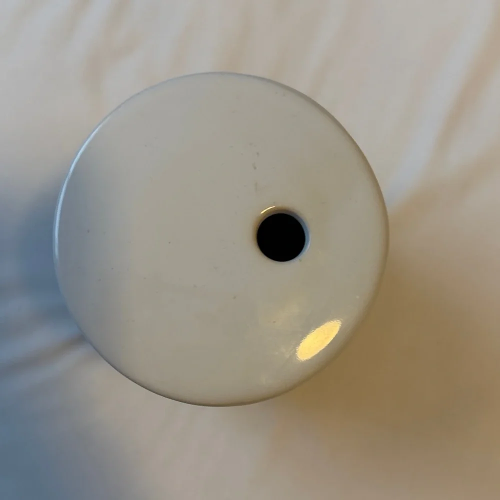 Pampered Chef White Ceramic egg cooker